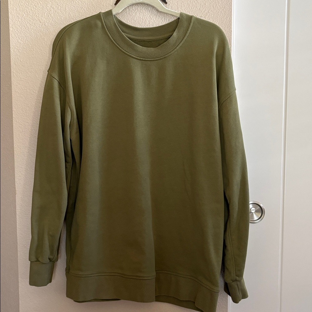 lululemon athletica Green Sweatshirt